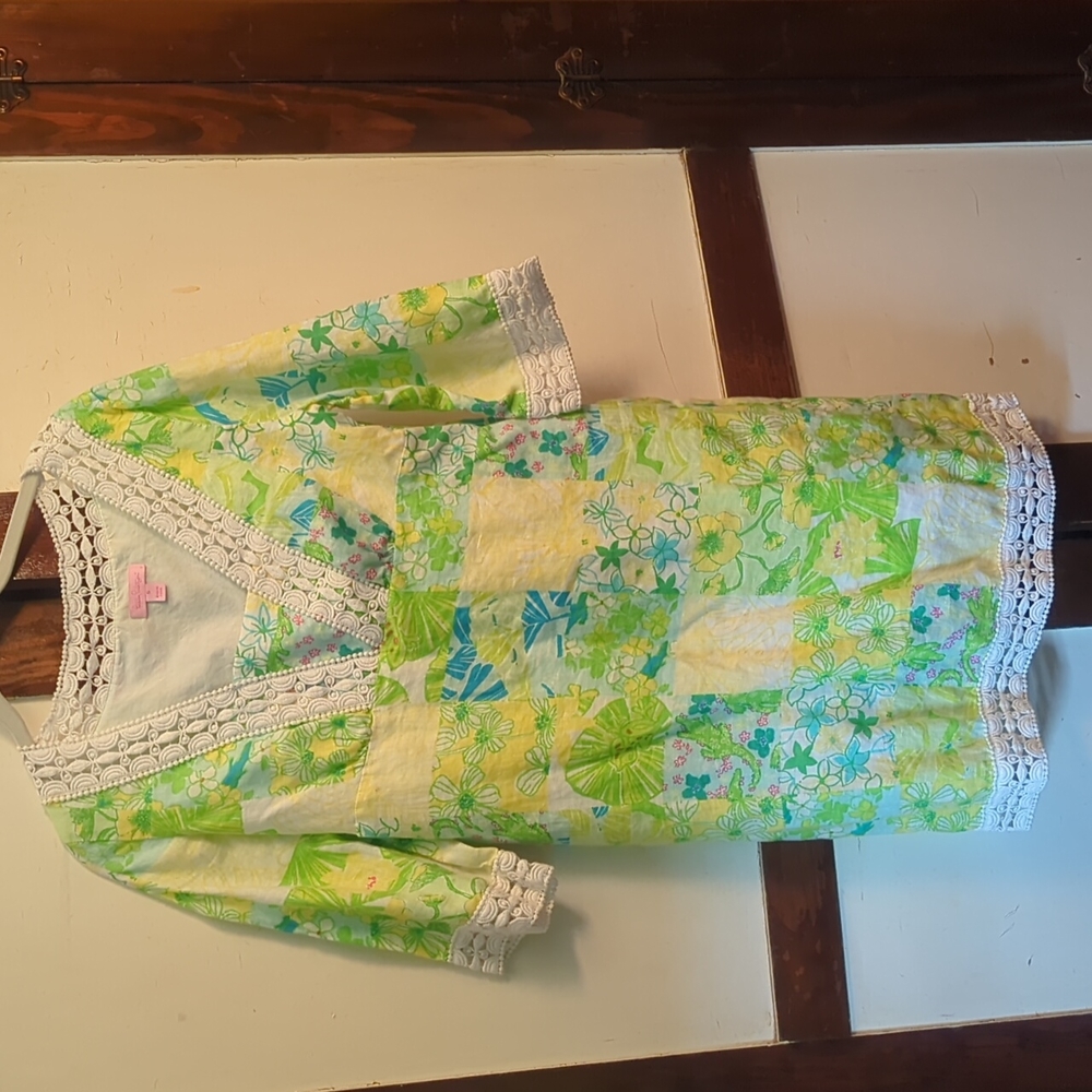 Lilly Pulitzer patchwork dress